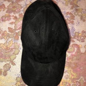 Suede Black Hat